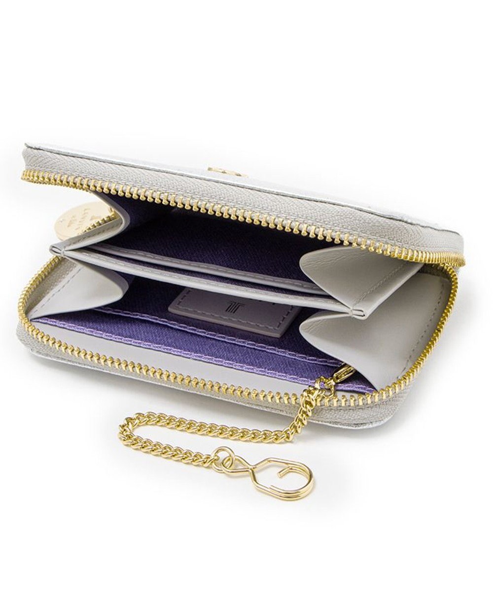 LANVIN en Bleu ペティアン キーケース小銭入れ 