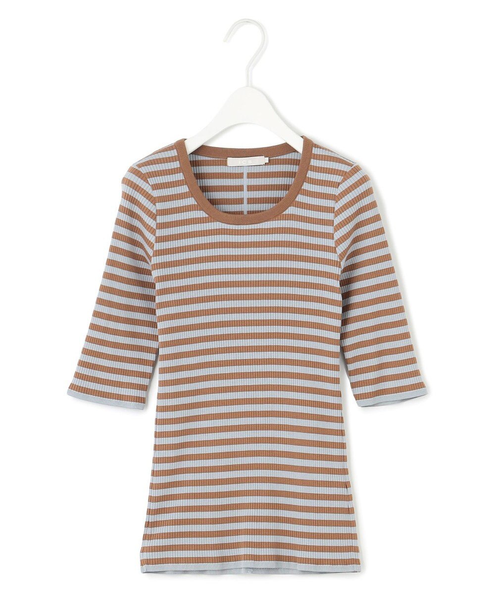 ICB 【洗える】4×2リブ プルオーバー 