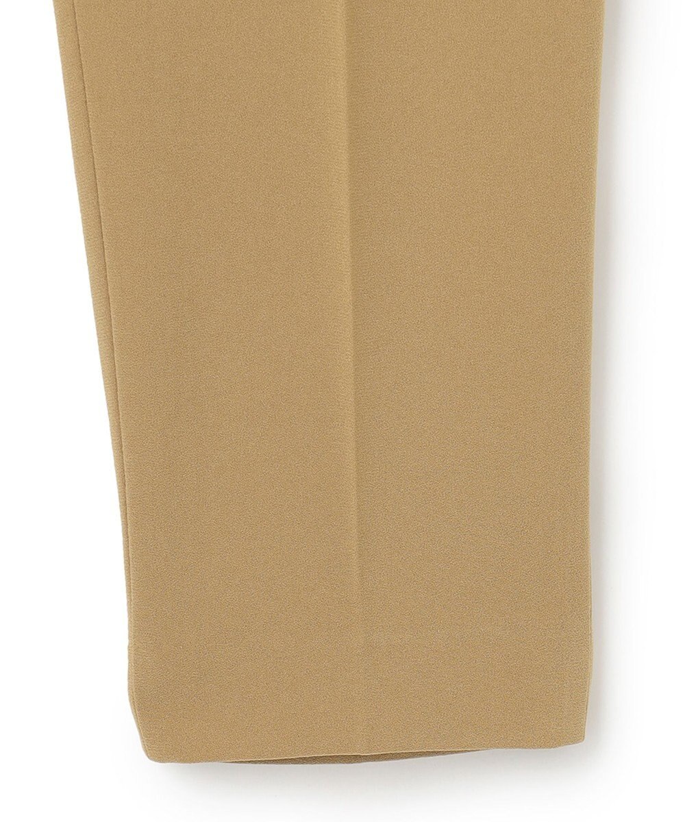 ICB 【人気のため新色追加・洗える】Naiaバックサテン テーパードパンツ 