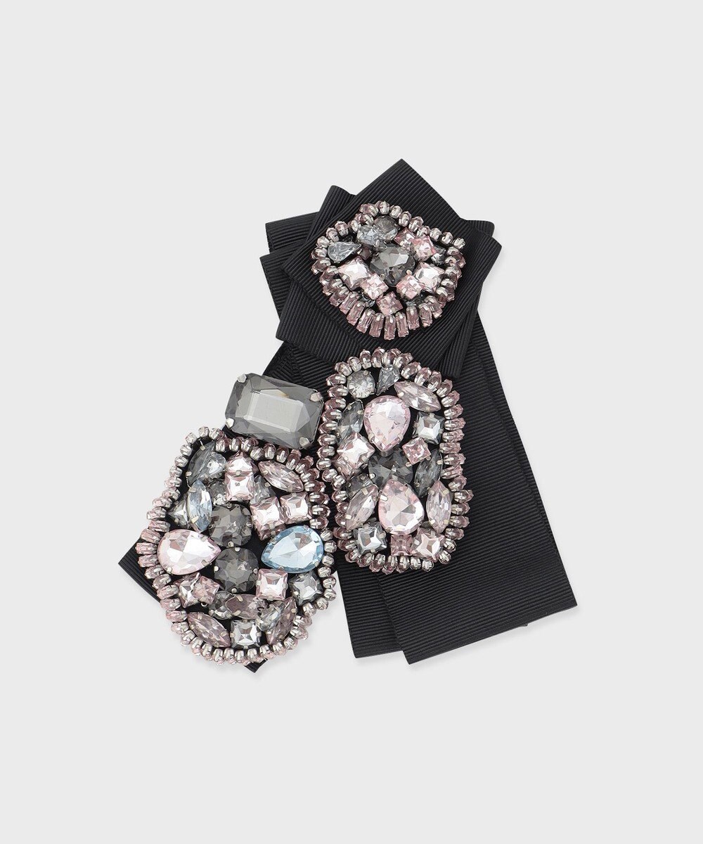 GRACE CONTINENTAL グログランブローチ 