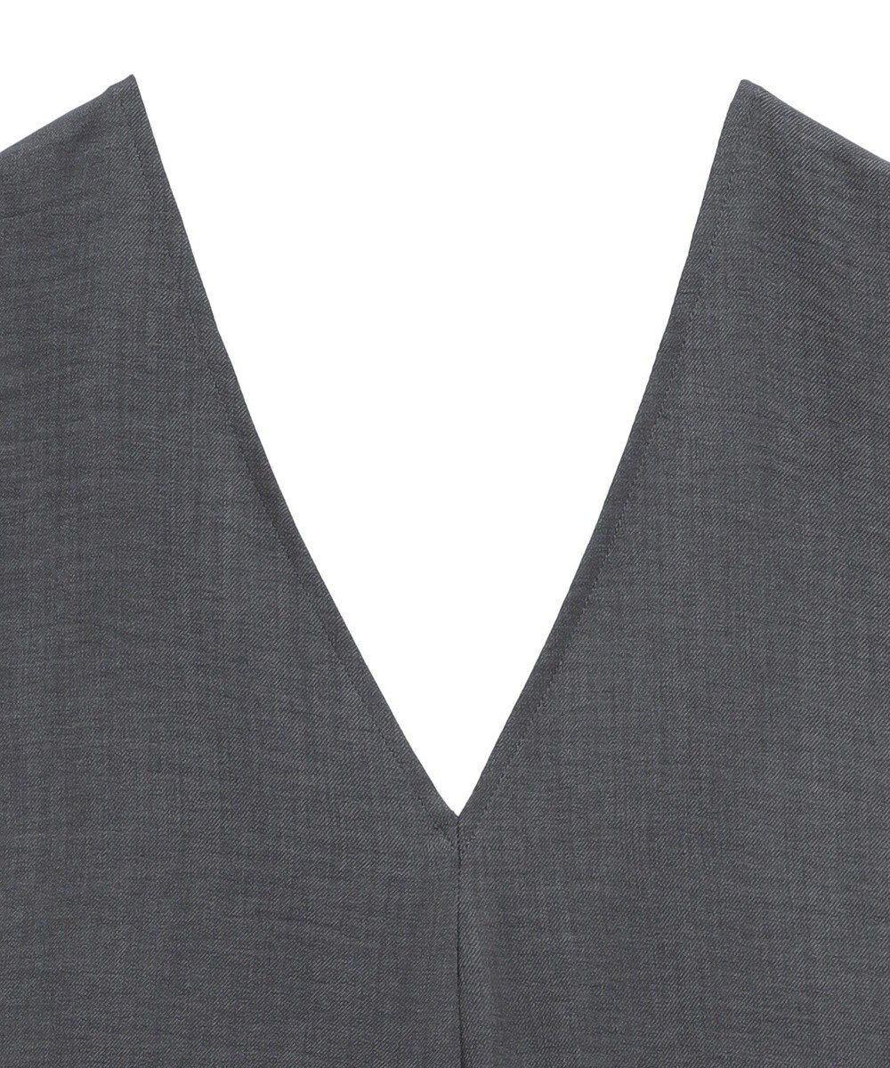 Green Parks 接触冷感麻調ゆったりサロペット 