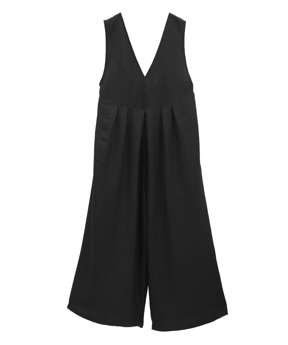 Green Parks 接触冷感麻調ゆったりサロペット 