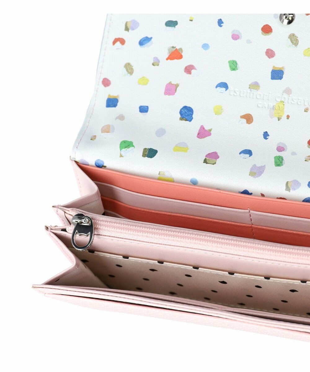 tsumori chisato CARRY クロスエンボス 長財布 