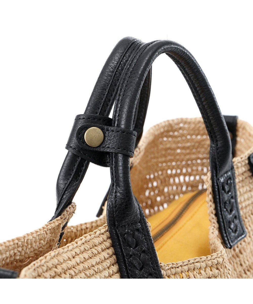 IBIZA ラフィア　２ＷＡＹバッグ　（Ｌ） 