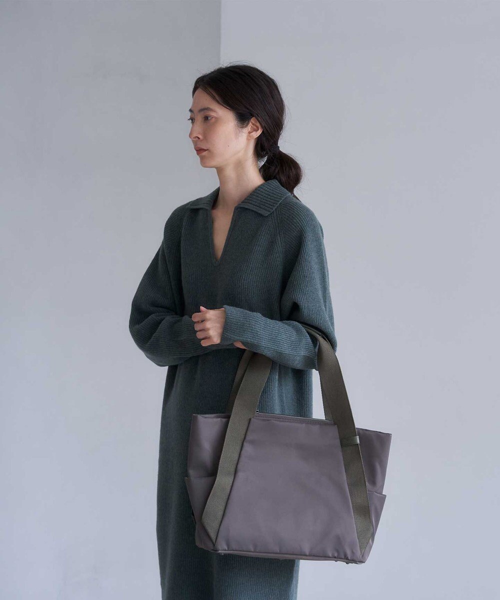 MIYABIYA LAQUOH【撥水加工】ミニマルナイロントート (M) 