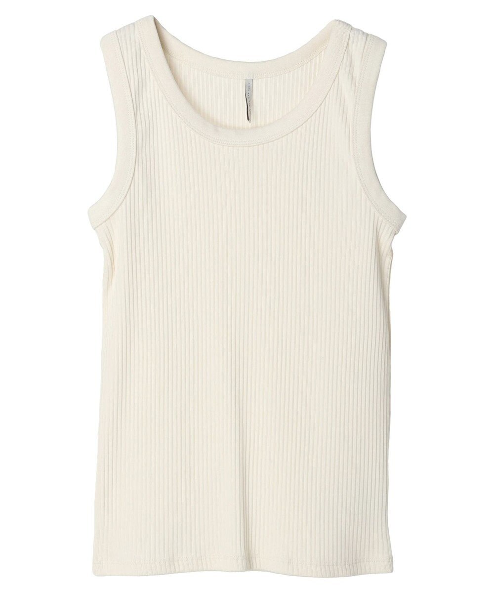 AMERICAN HOLIC 抗菌防臭針抜きリブタンクトップ 