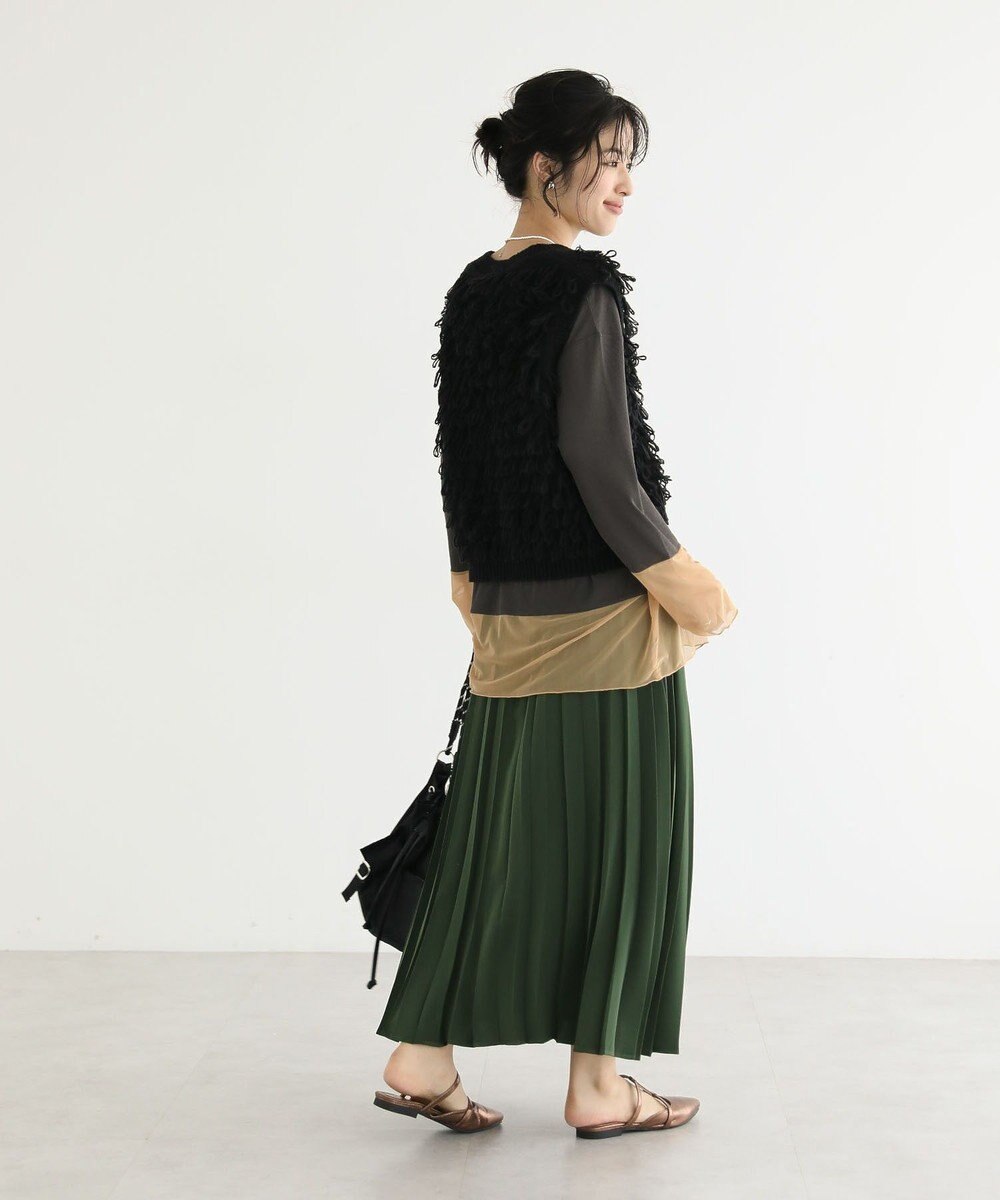 Green Parks ループニットベスト 