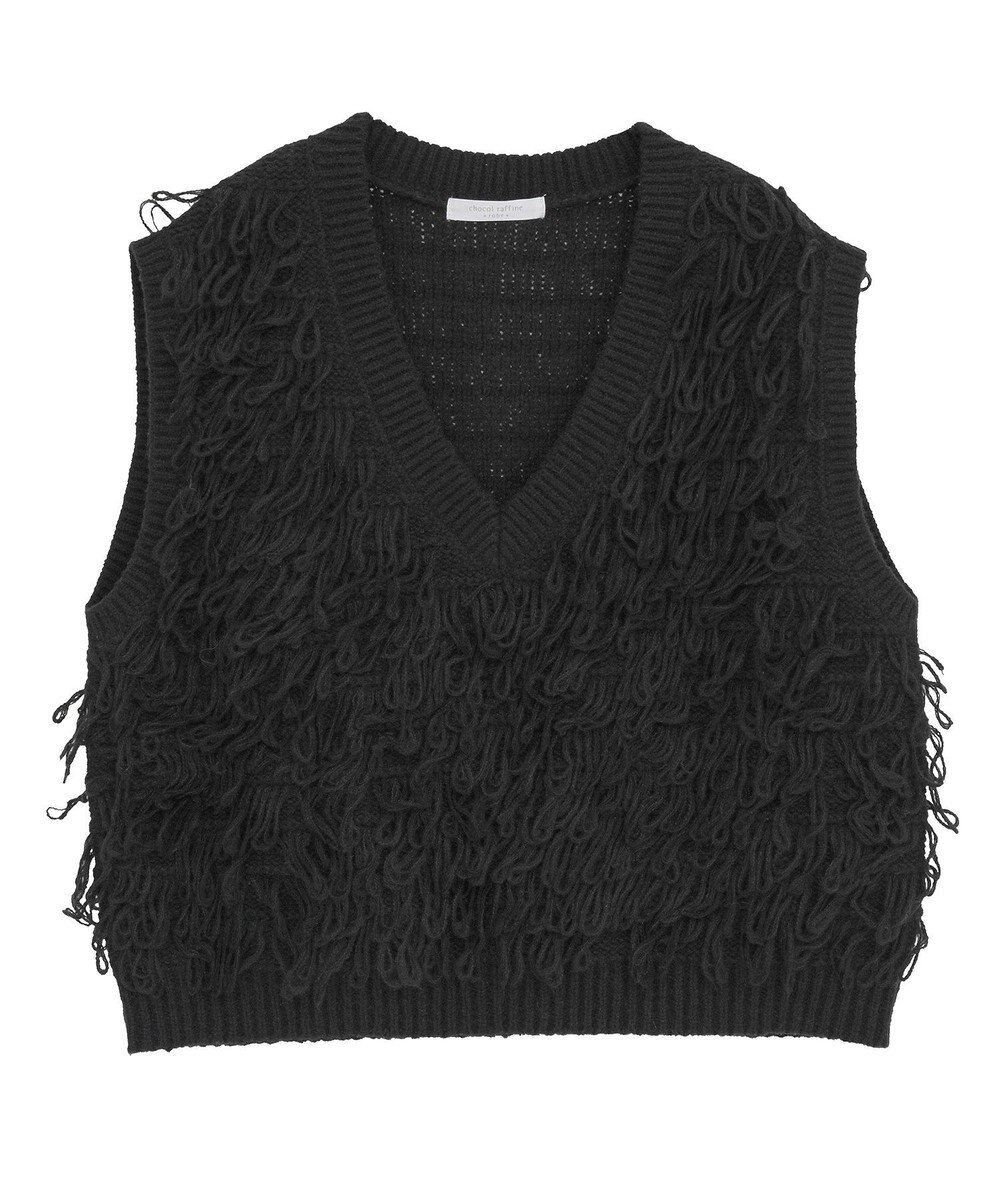 Green Parks ループニットベスト 