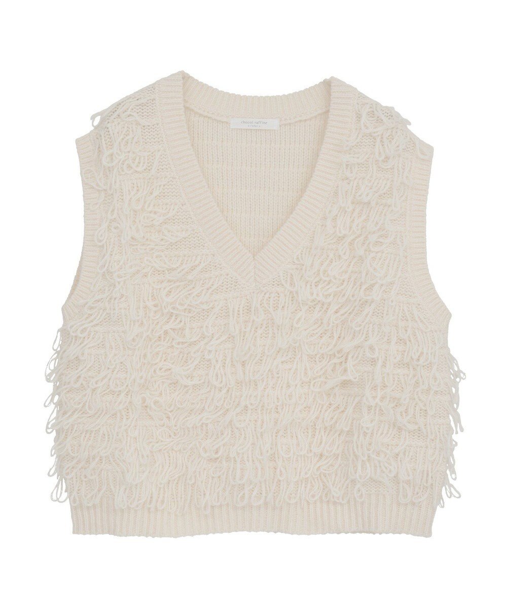 Green Parks ループニットベスト 