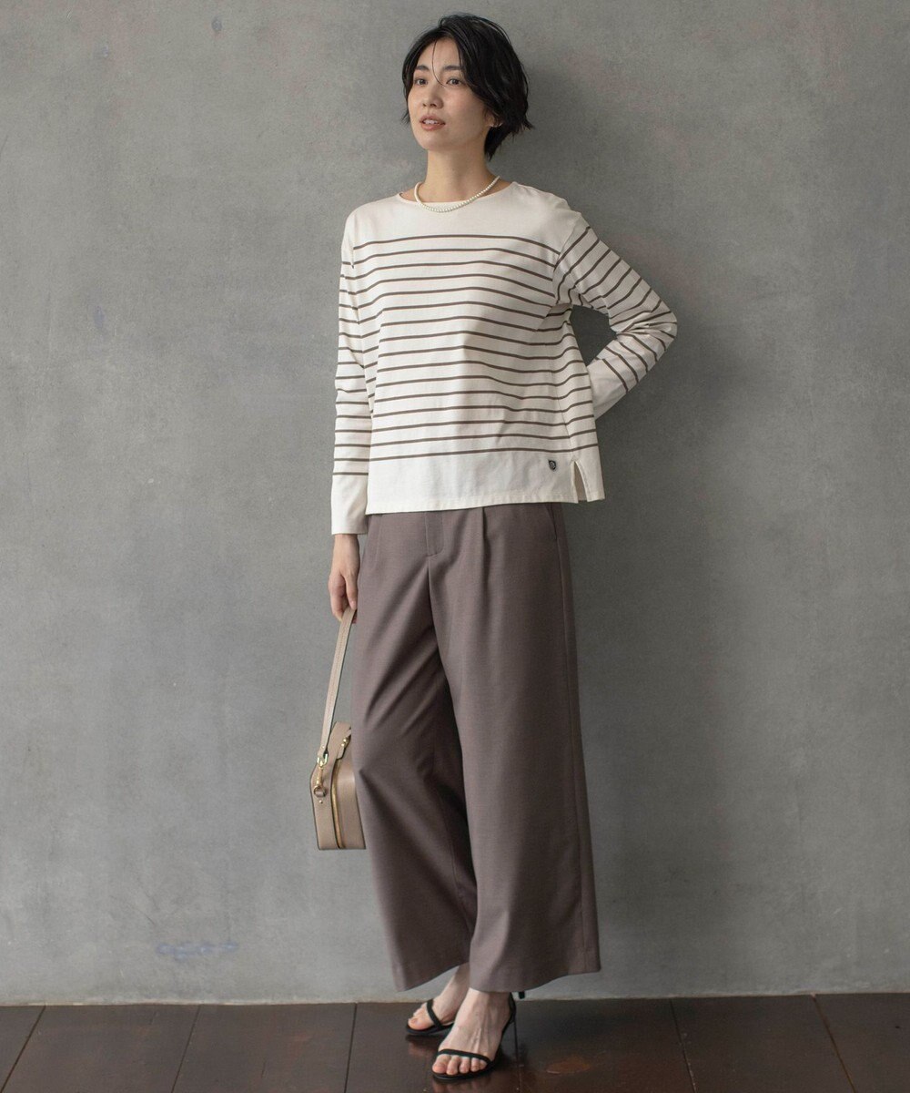 J.PRESS LADIES バスクボーダー カットソー 