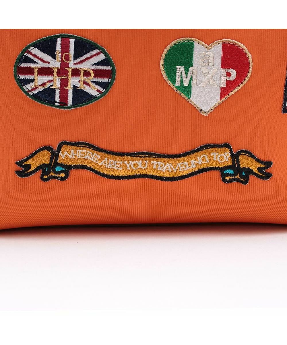 A.D.M.J. 【魔法の様に軽い】マジックライト/フラッグワッペンバニティバッグM 