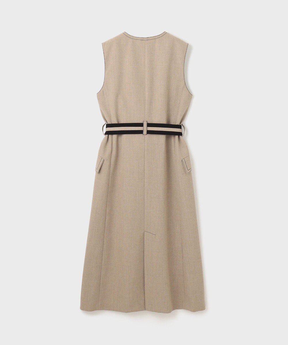 GRACE CONTINENTAL アシンメトリーカラーワンピース 