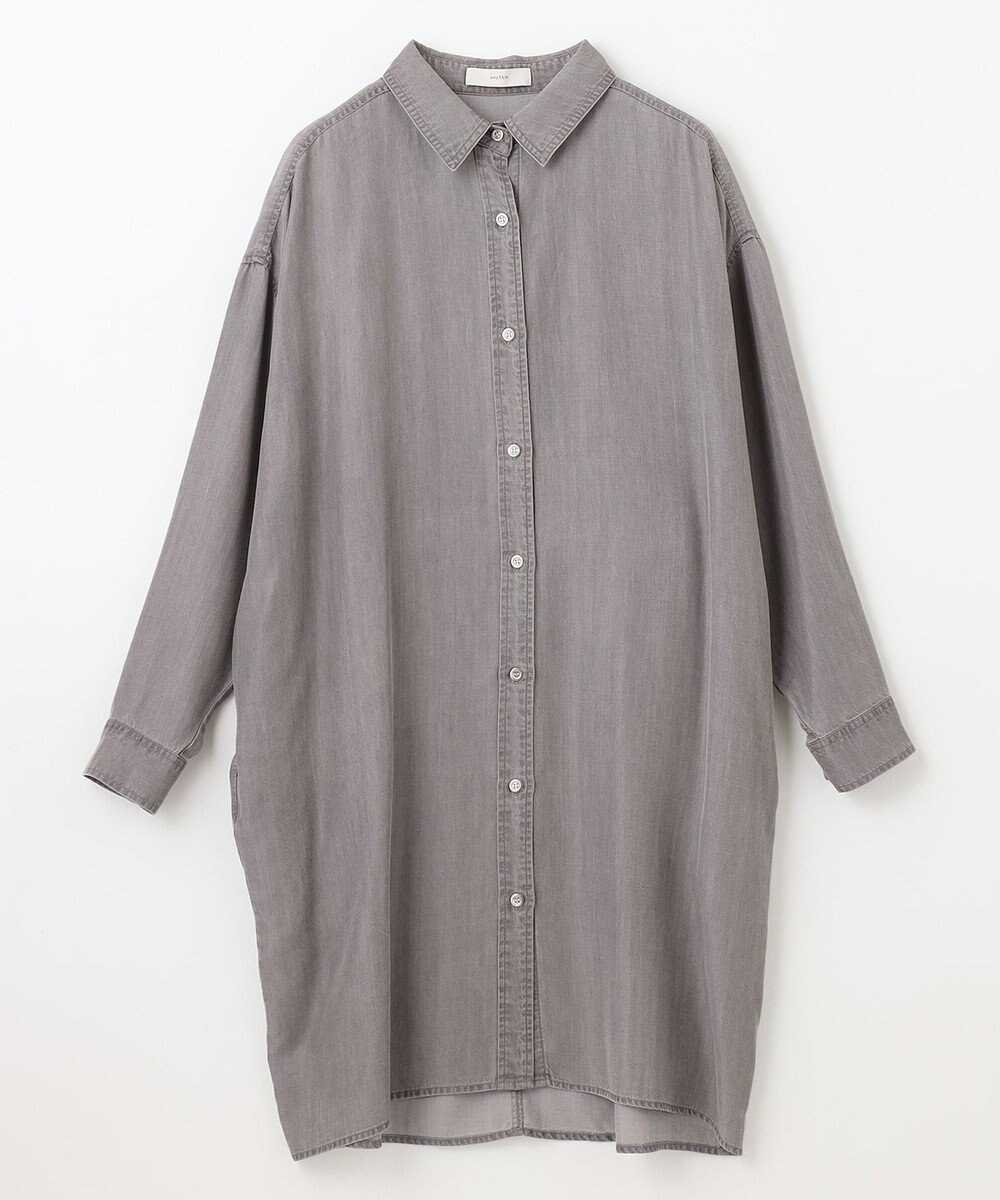 ANY 【手洗い可能】ウォッシャブルデニムシャツ 