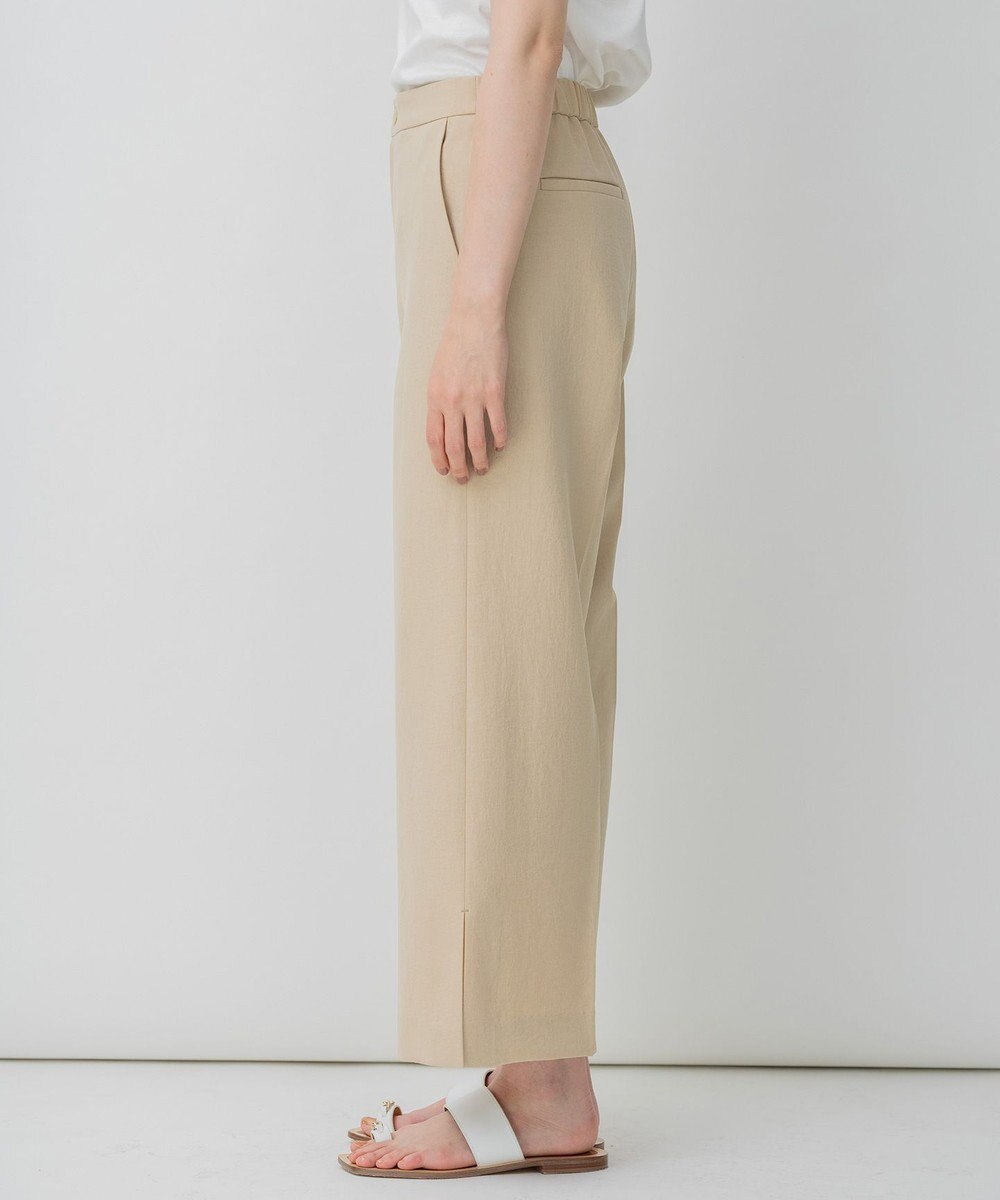 自由区 L リネンライクツイル フレックス パンツ 