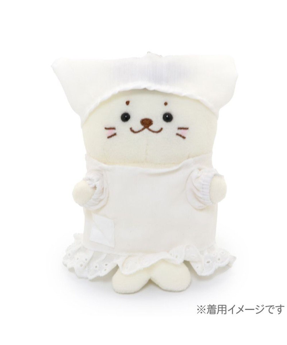 Mother garden しろたん ついてきちゃうしろたん マスコット 着せ替え服 《割烹着》 