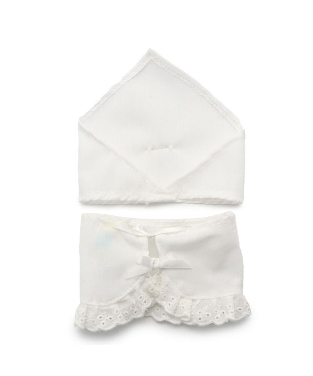 Mother garden しろたん ついてきちゃうしろたん マスコット 着せ替え服 《割烹着》 