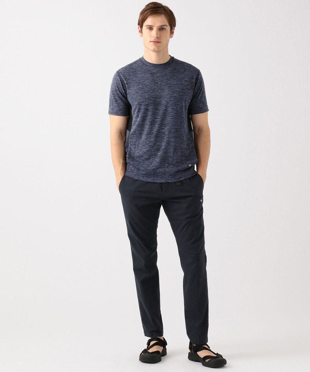 JOSEPH ABBOUD MOUNTAIN スラブシャンブレーストレッチ パンツ 