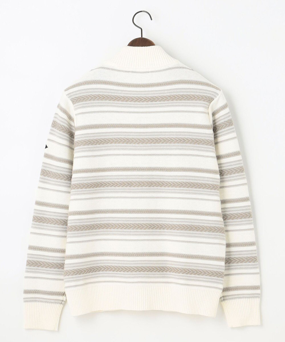 JOSEPH ABBOUD MOUNTAIN 【UNISEX】ジャガード柄 ZIPニット アウター 