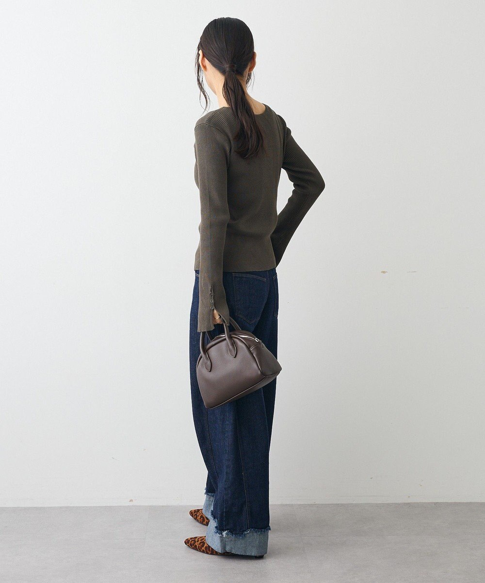 CRAFT STANDARD BOUTIQUE ヘンリーネック袖フレアプルオーバー 