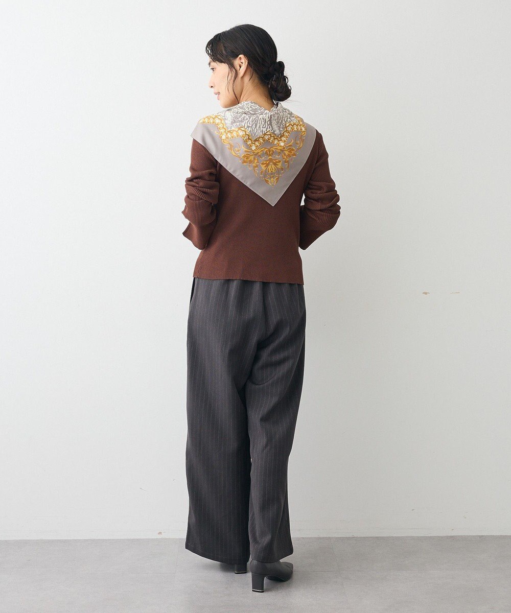 CRAFT STANDARD BOUTIQUE ヘンリーネック袖フレアプルオーバー 