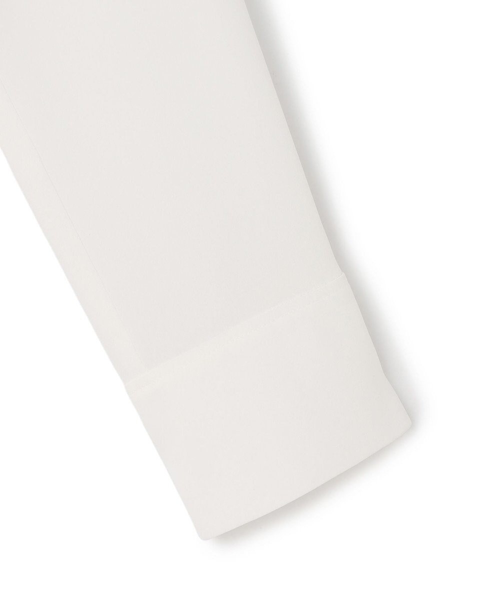 ICB  BackSatinAmunzen  異素材デザイン シャツブラウス 