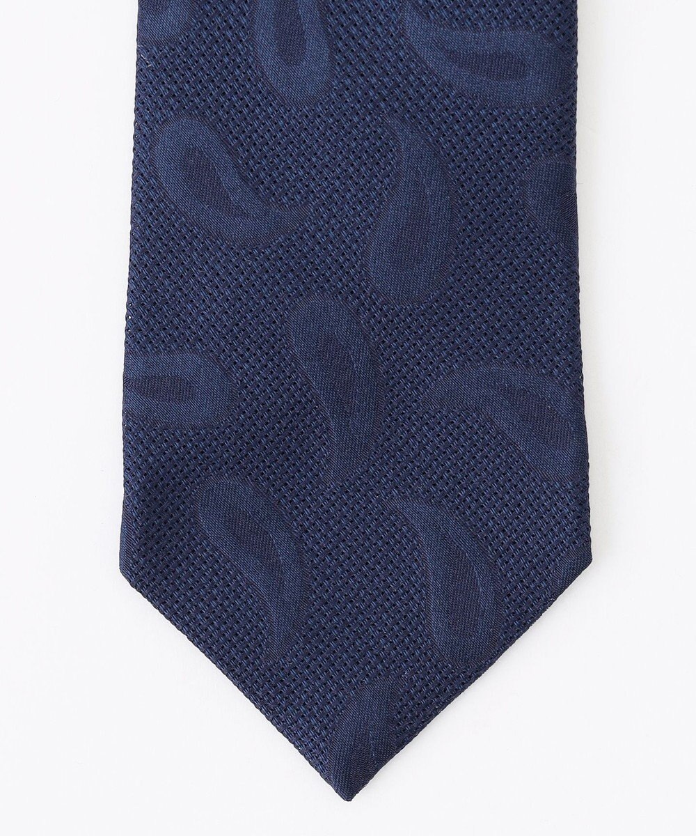 JOSEPH ABBOUD 【イタリア生地・日本製】ジャカードペイズリー ネクタイ 