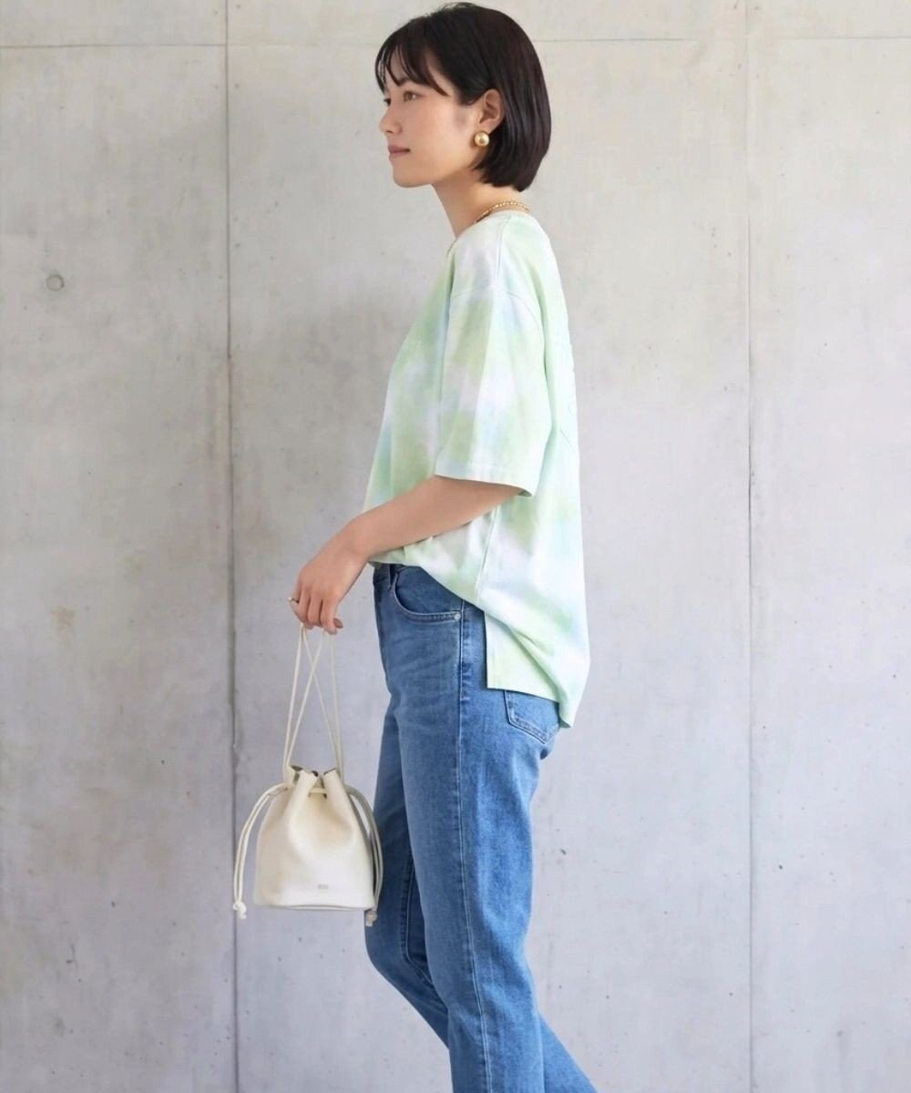 OP／FILA 【RUSTY】ニコちゃん×タイダイ柄半袖Tシャツ 
