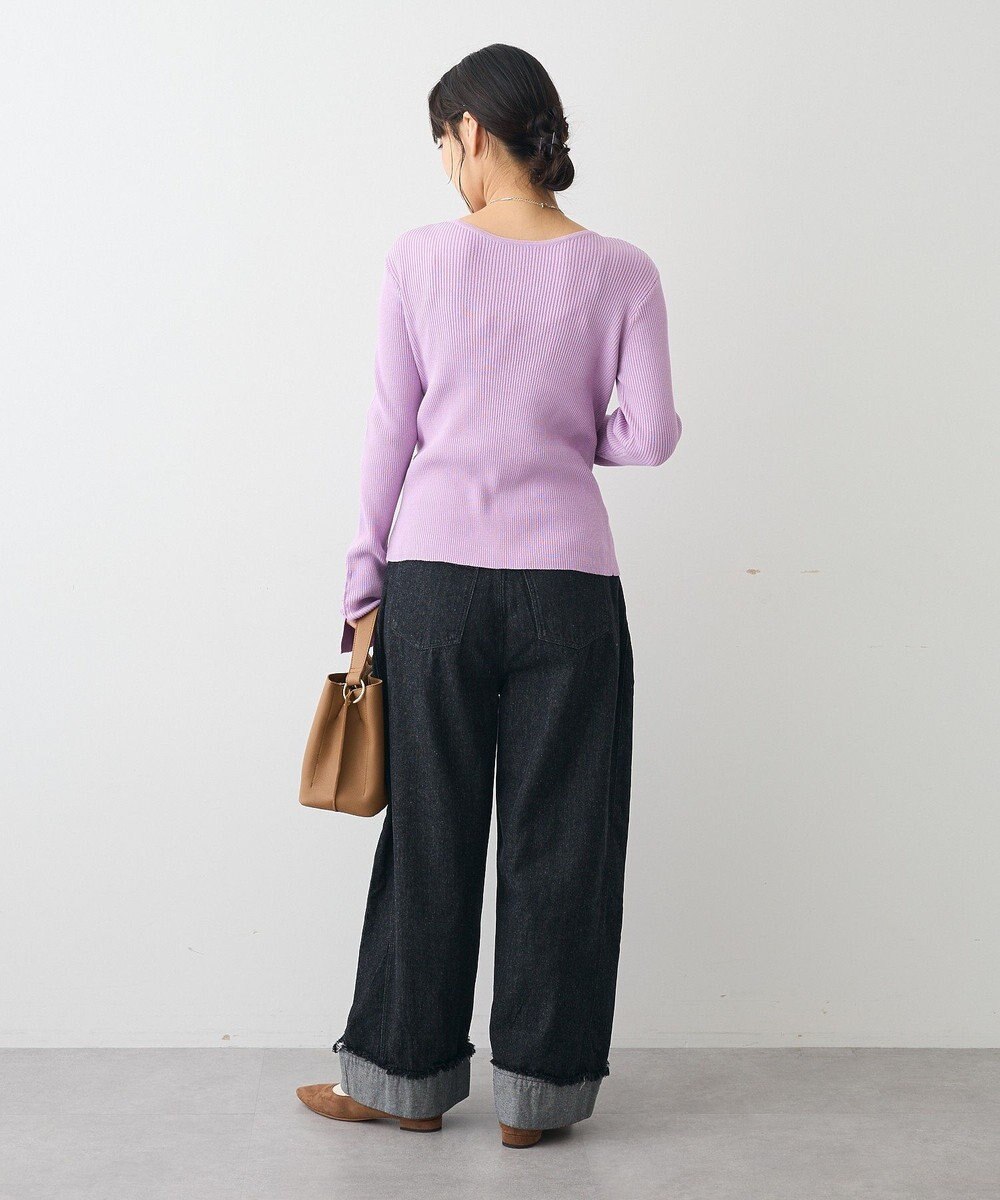 CRAFT STANDARD BOUTIQUE ヘンリーネック袖フレアプルオーバー 