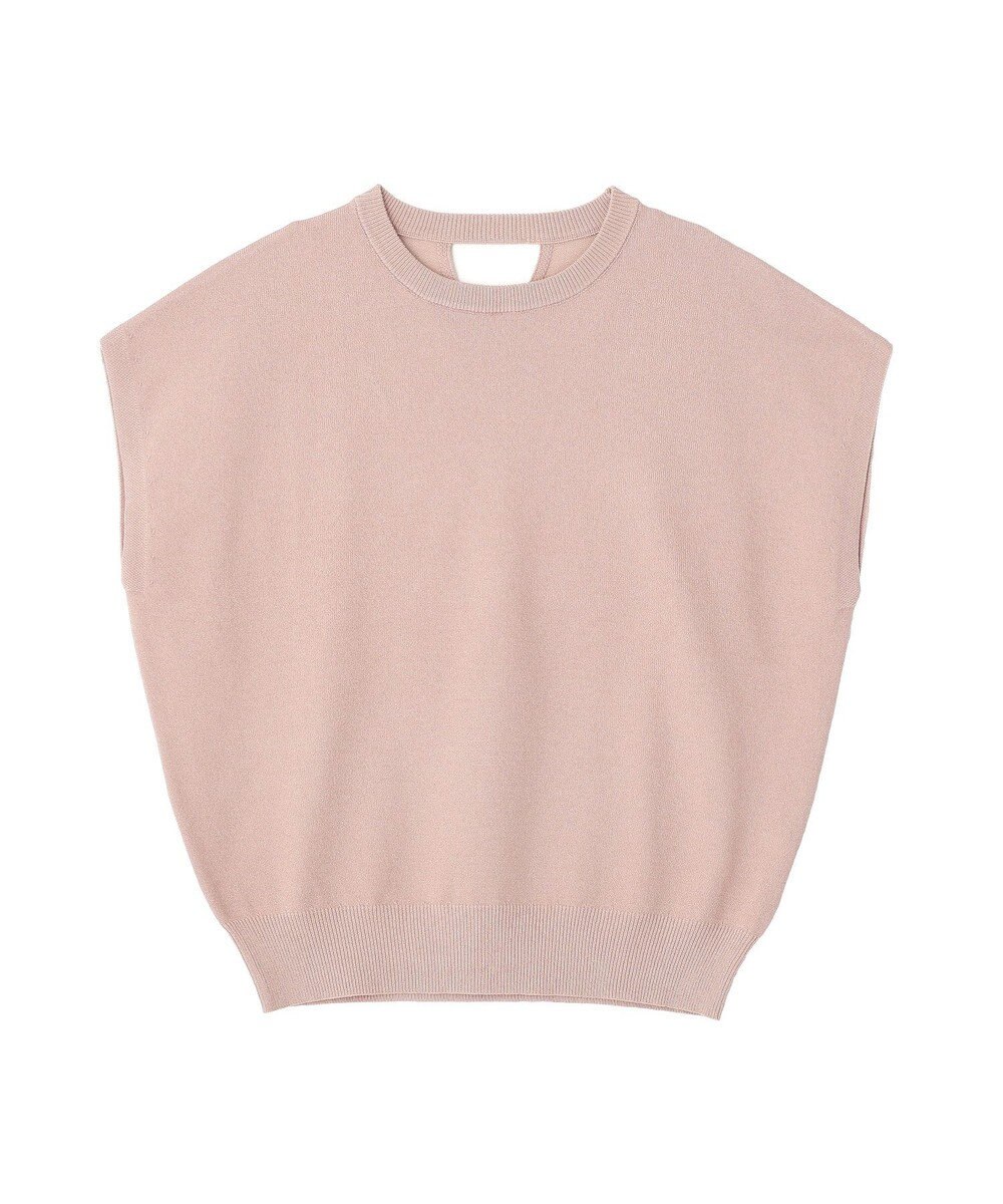 AMERICAN HOLIC 【WEB限定】接触冷感ラメフレンチスリーブニットプルオーバー 
