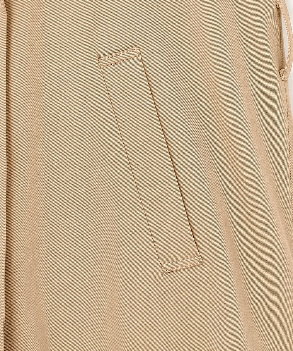 ICB トリアセコットンギャバジン ショートトレンチコート 