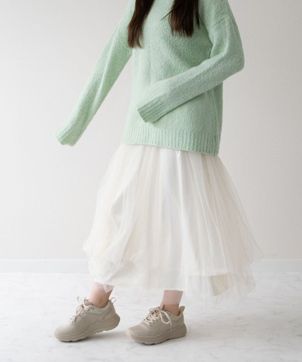 Bridget Birkin 【Bridget Birkin】スタイリッシュニットスニーカー 