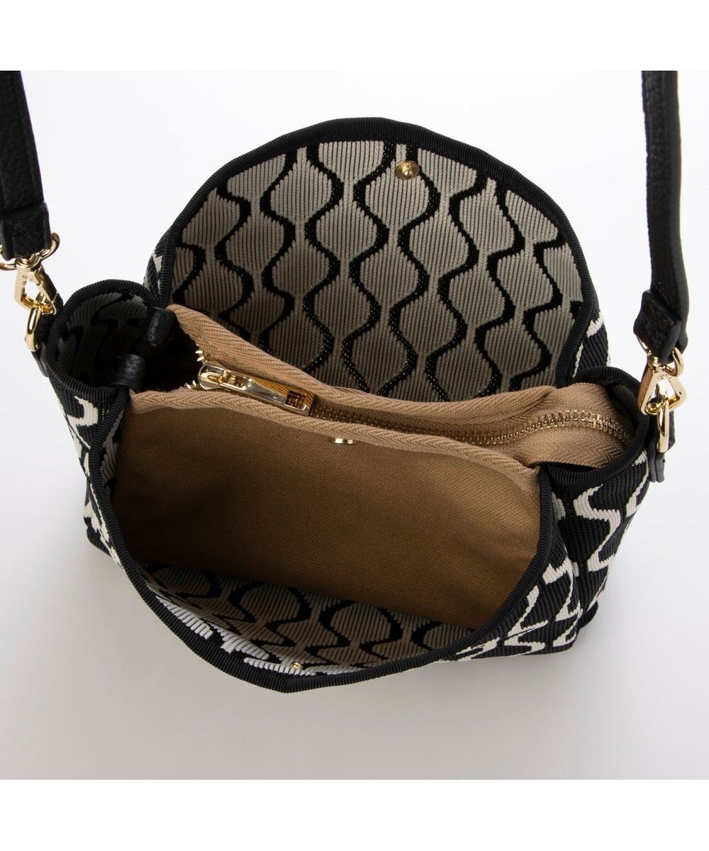 UNBILLION カシュカシュ cachecache / 柄アソートジャガード三つ口ショルダーバッグ 