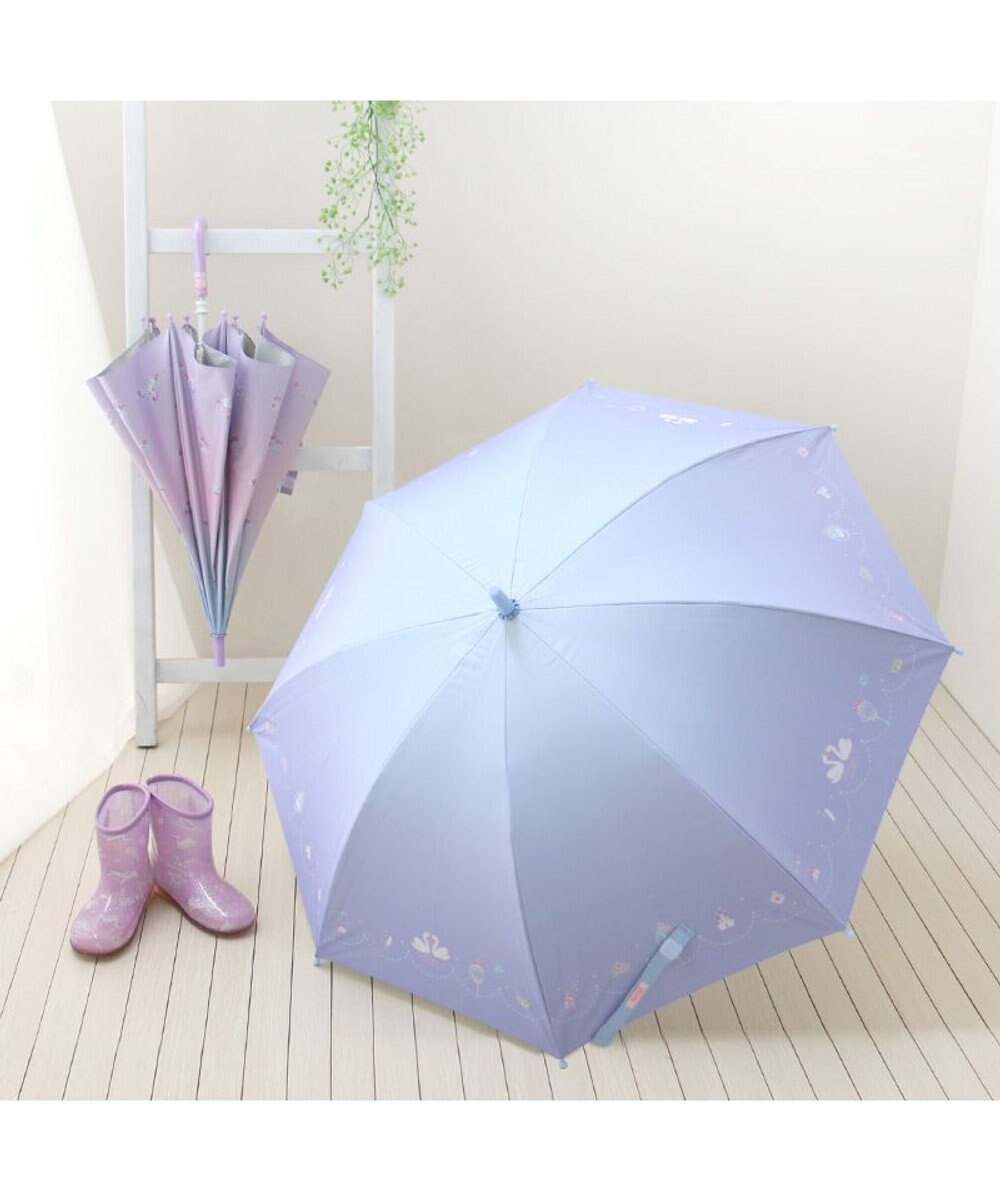 Mother garden マザーガーデン スワン 晴雨兼用傘 手動 長傘 50cm/55cm 