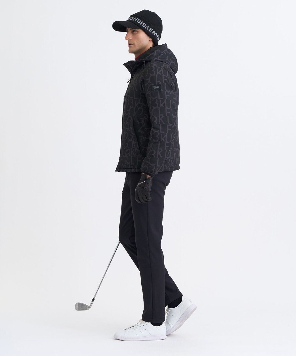23区GOLF 【MEN】ロゴグラフィック中綿ブルゾン 