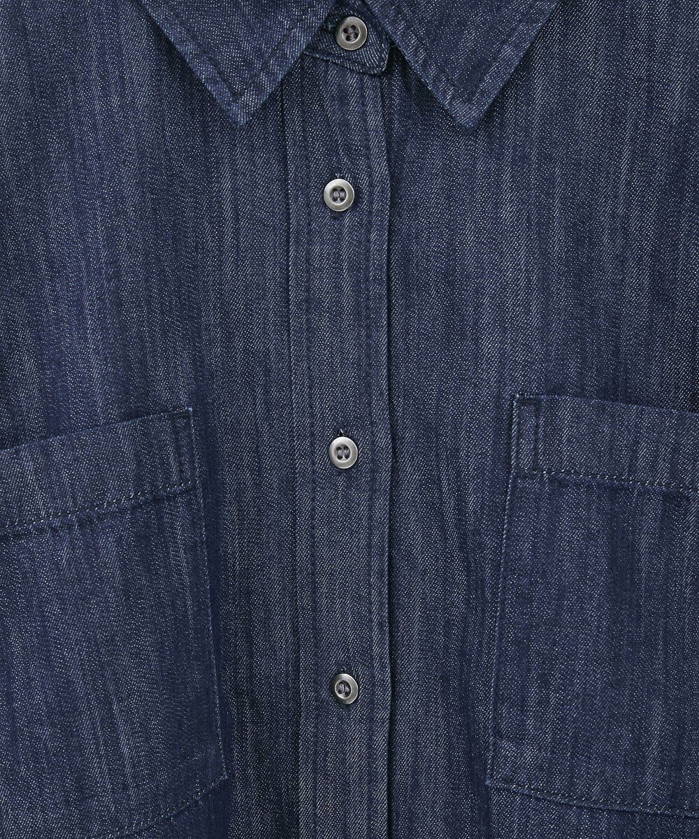 AMERICAN HOLIC Ｗポケットデニムショートシャツ 