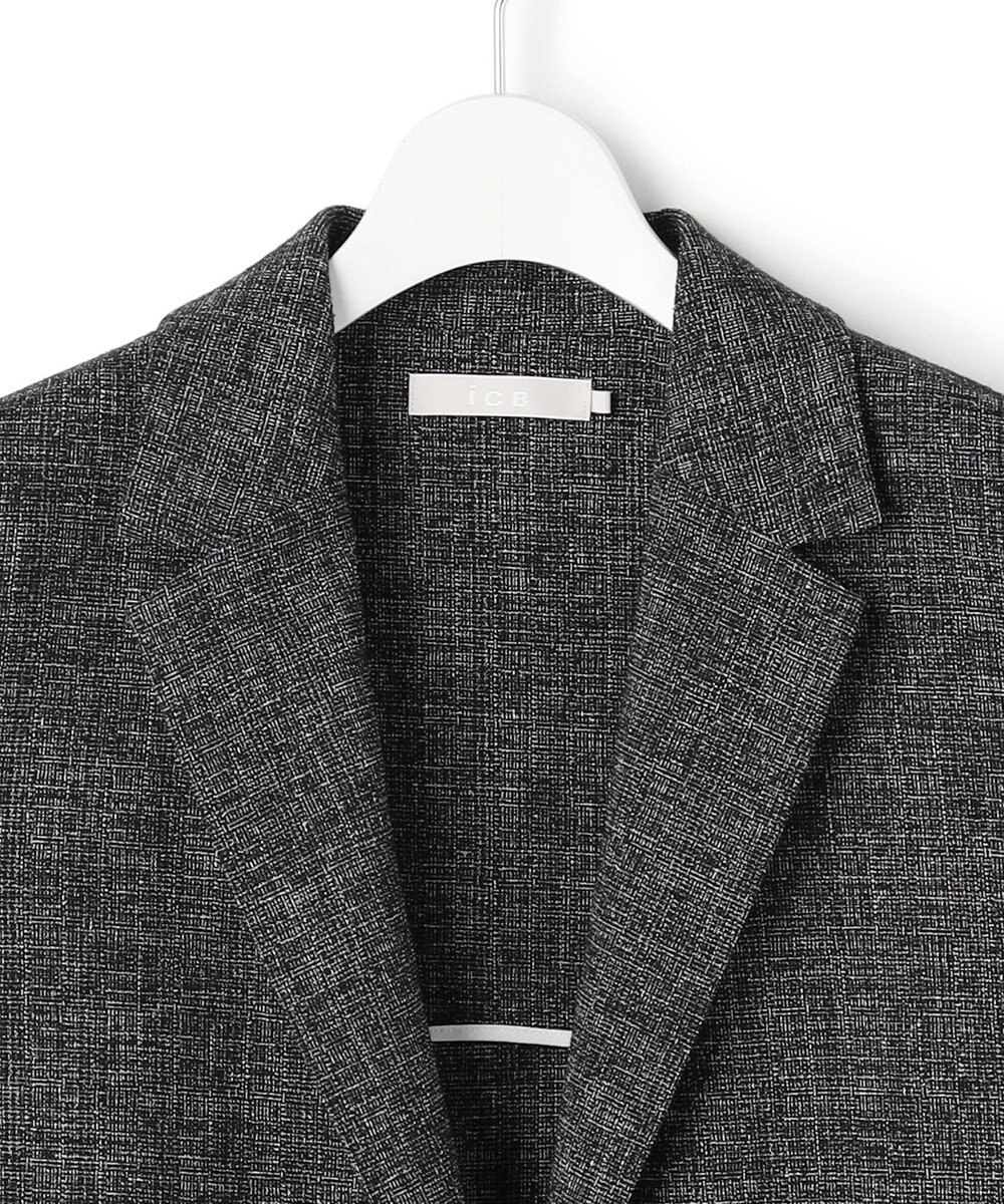 ICB L 【先行予約】 ミックスブッチャー バックスリットジレ 