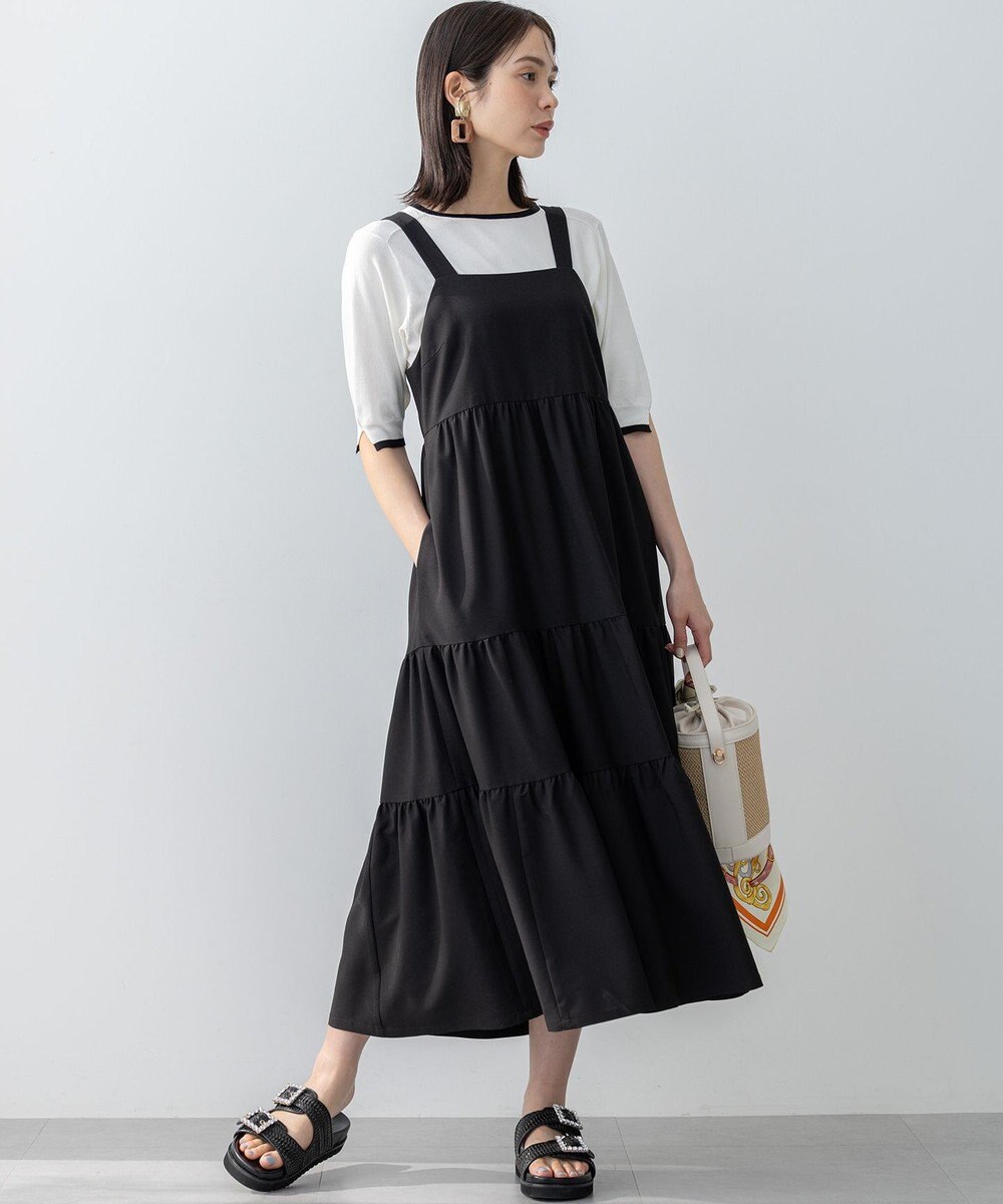 組曲 【WEB限定】ティアードワンピース 