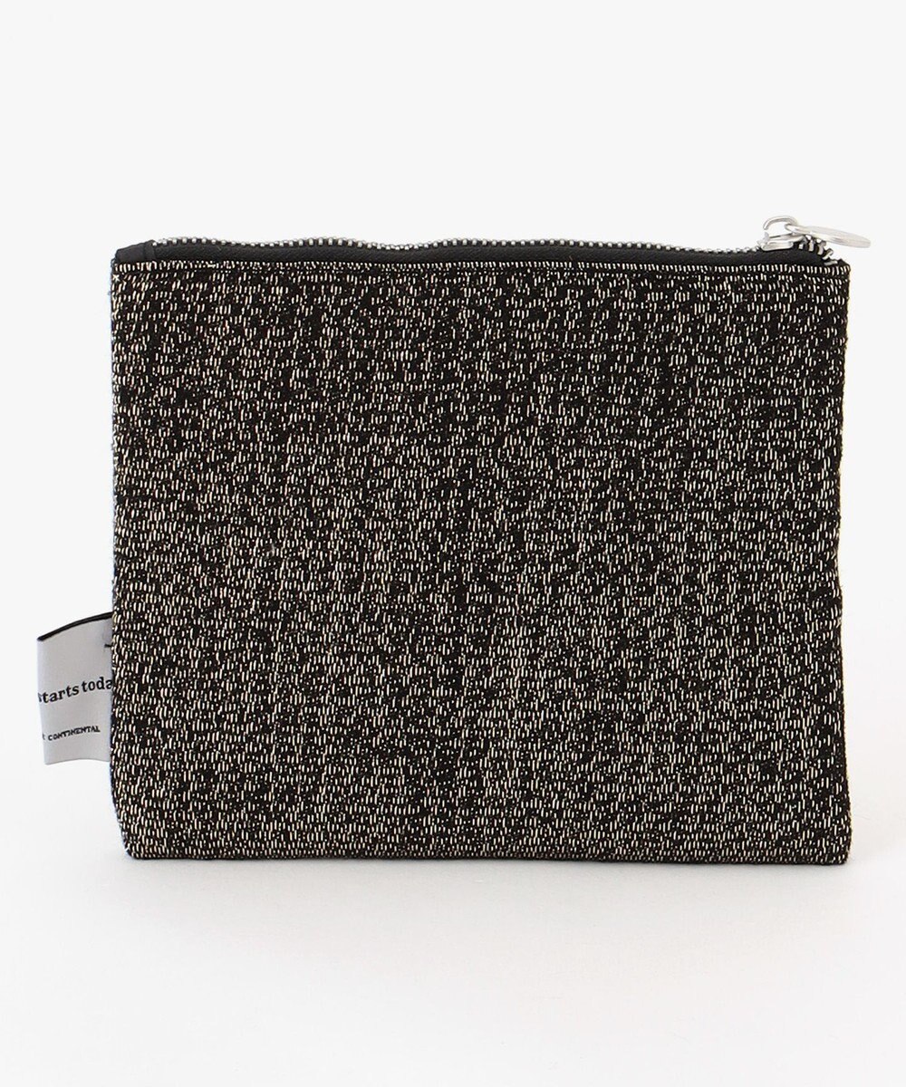 GRACE CONTINENTAL Fabricフラットポーチ-AW 