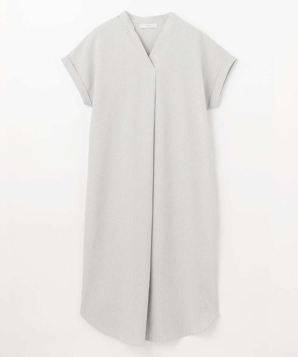 ANY 【洗濯機可】サッカーストライプワンピース 