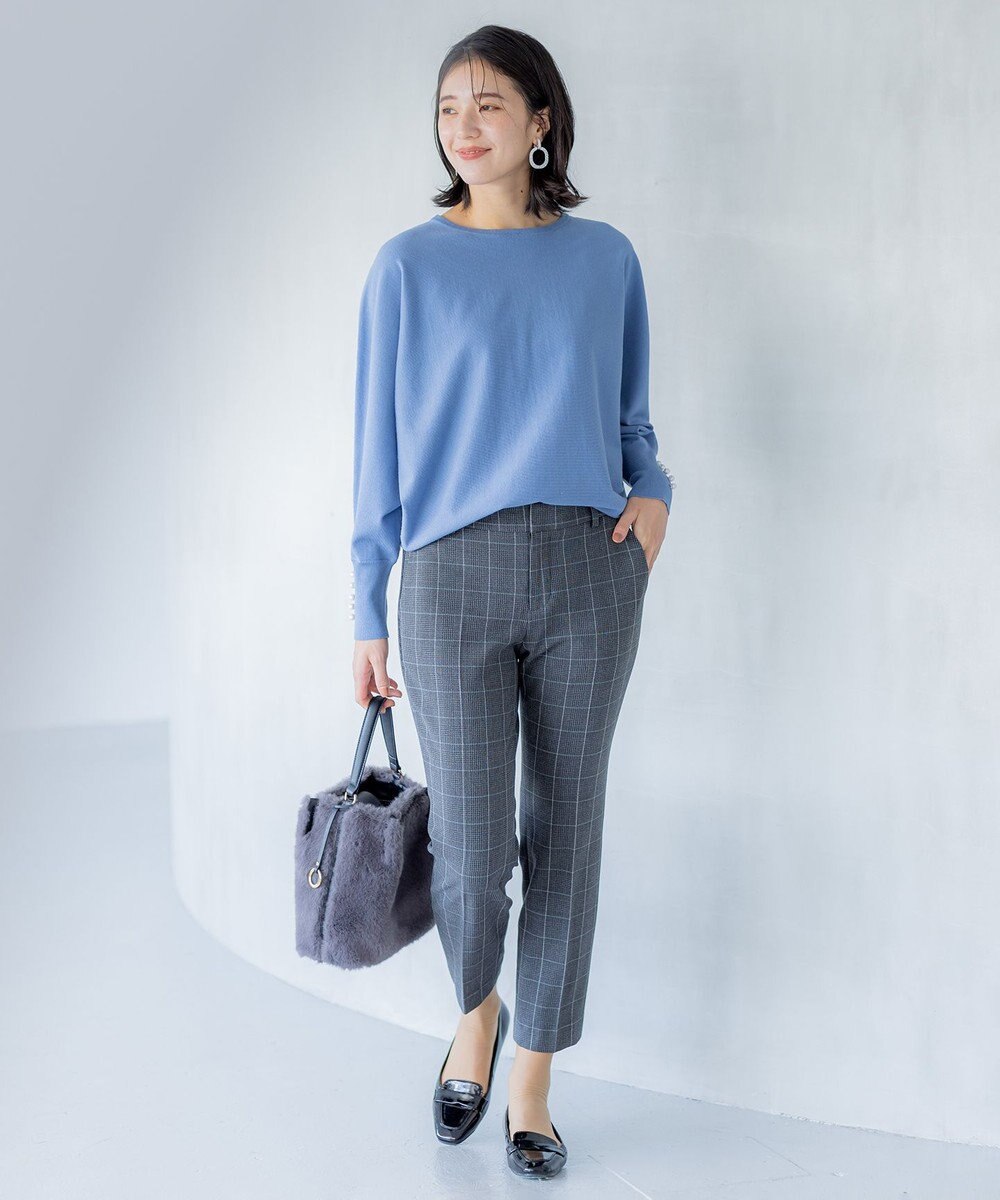 組曲 L 【洗える・6色展開】Elenaドルマンニット プルオーバー 