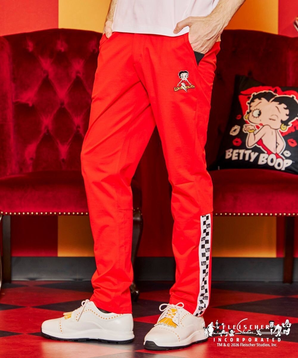 FILA GOLF／marie claire 【LOUDMOUTH×Betty Boop™】メンズ ロングパンツ 