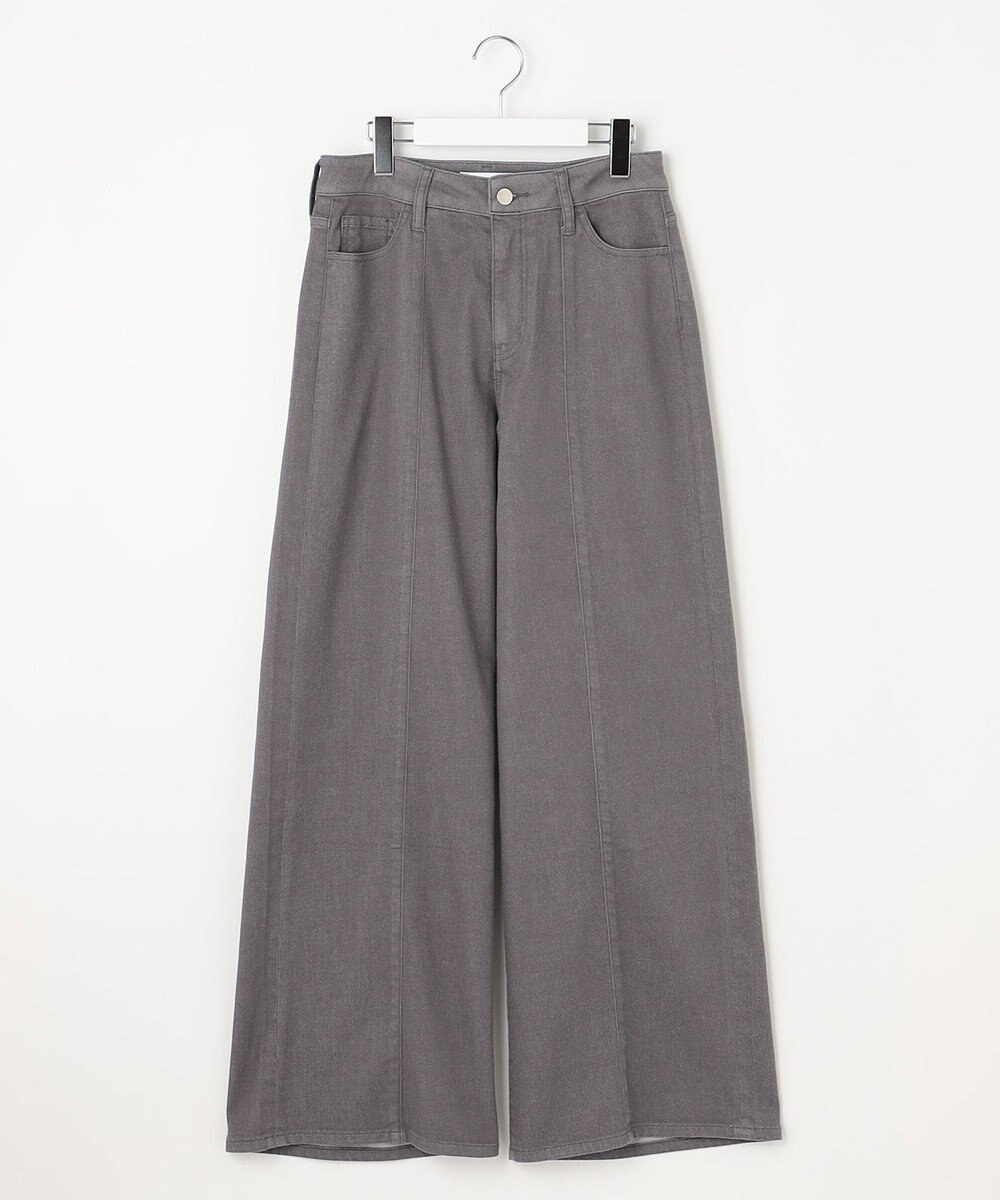 自由区 L 【洗える】ウスカルデニムバギー パンツ 