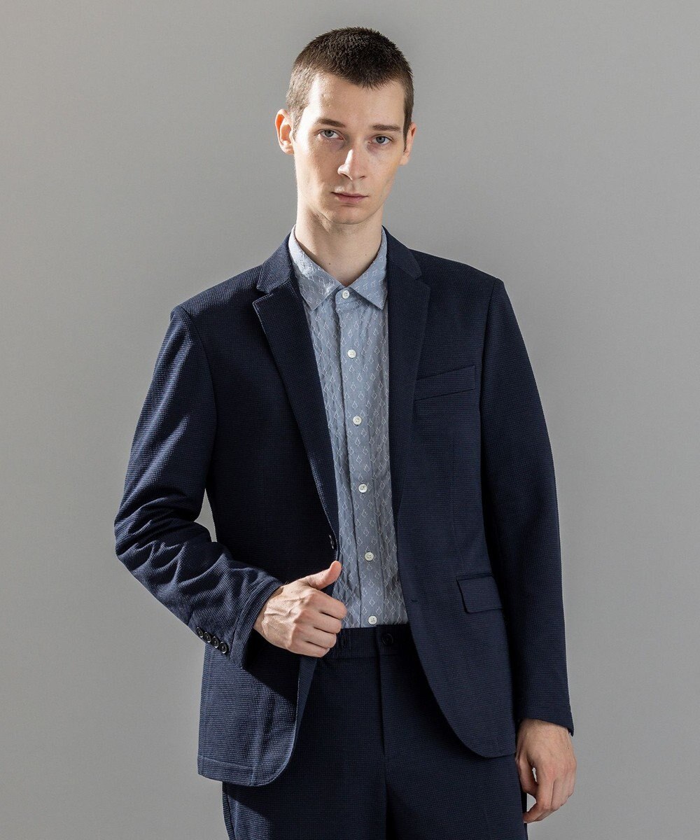 JOSEPH HOMME 新素材【通気性/ストレッチ】グリットタックジャージー   ストレッチジャケット 