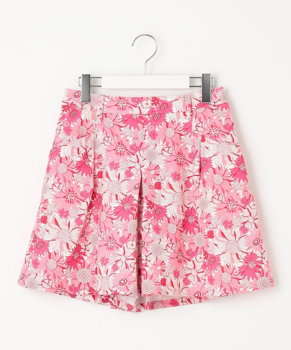 23区GOLF 【WOMEN】【ストレッチ】スプリングフラワー柄 キュロットスカート 