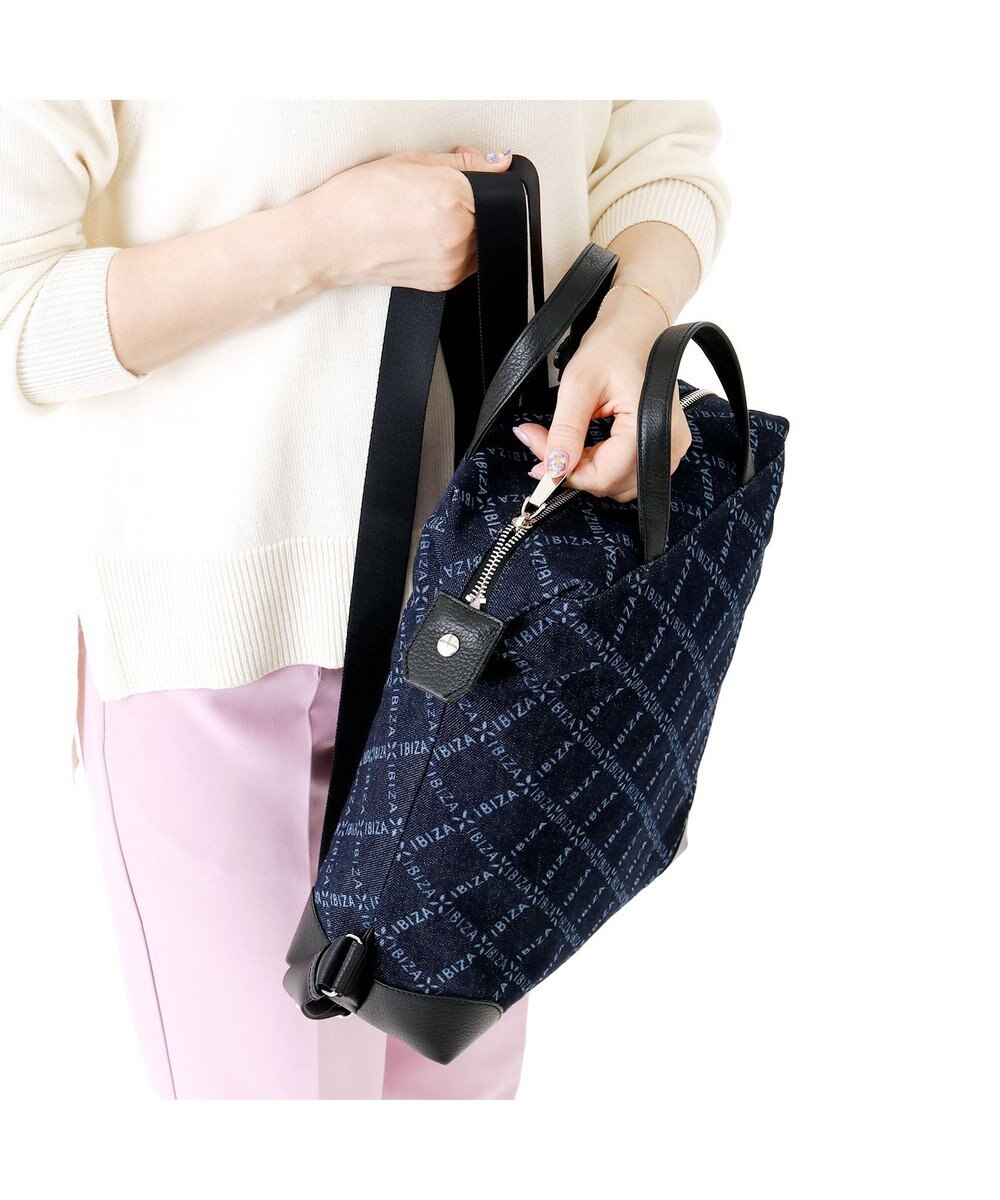 IBIZA バケーロ　ロゴデニム　リュック 