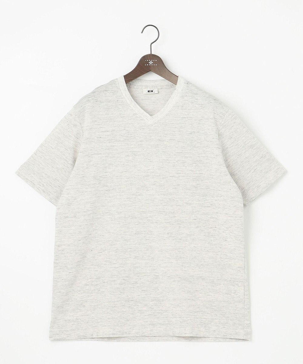 JOSEPH ABBOUD 【キングサイズ・吸水速乾】リネンハニカムTシャツ 