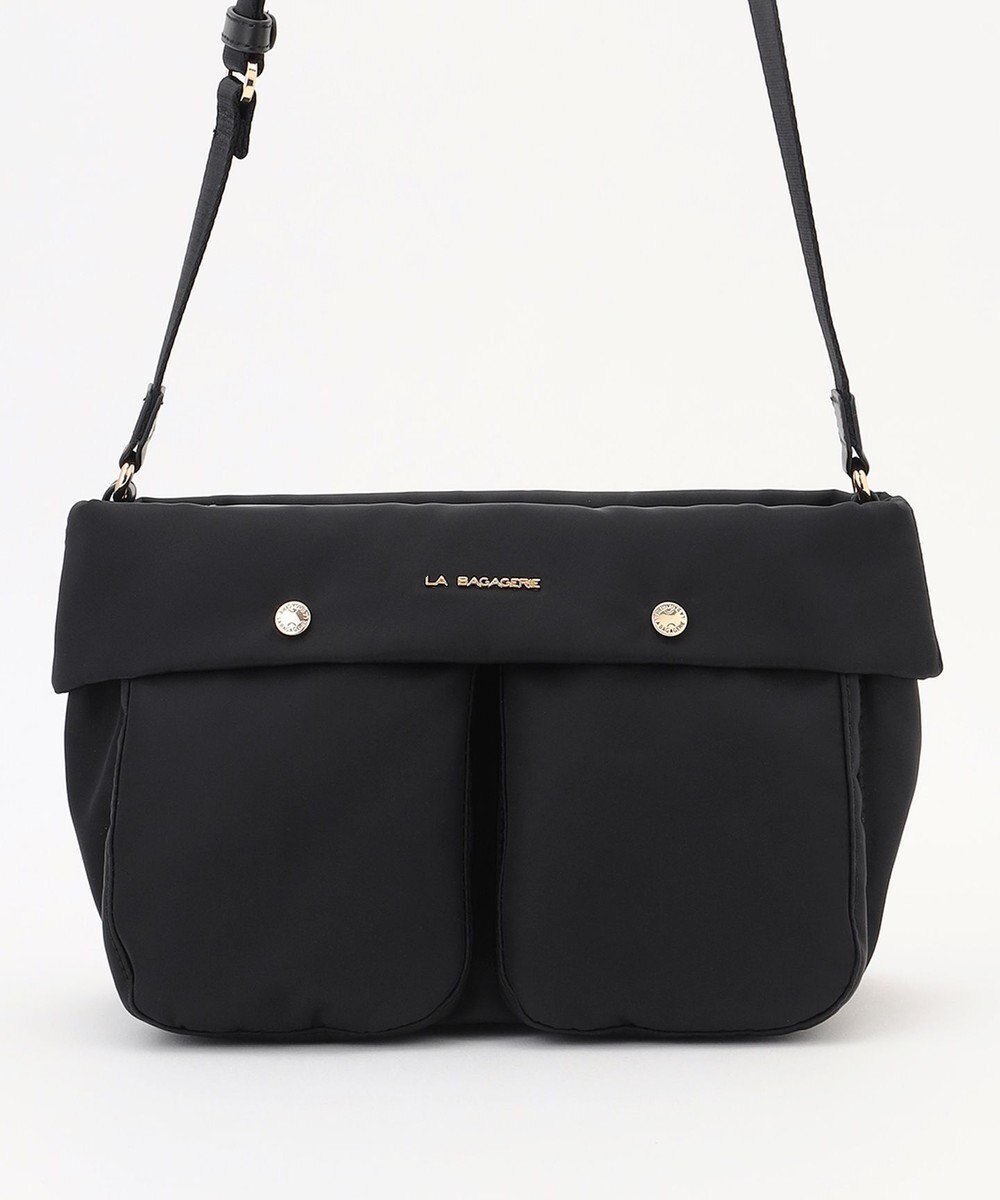 LA BAGAGERIE ダブルフロントポケットショルダー 
