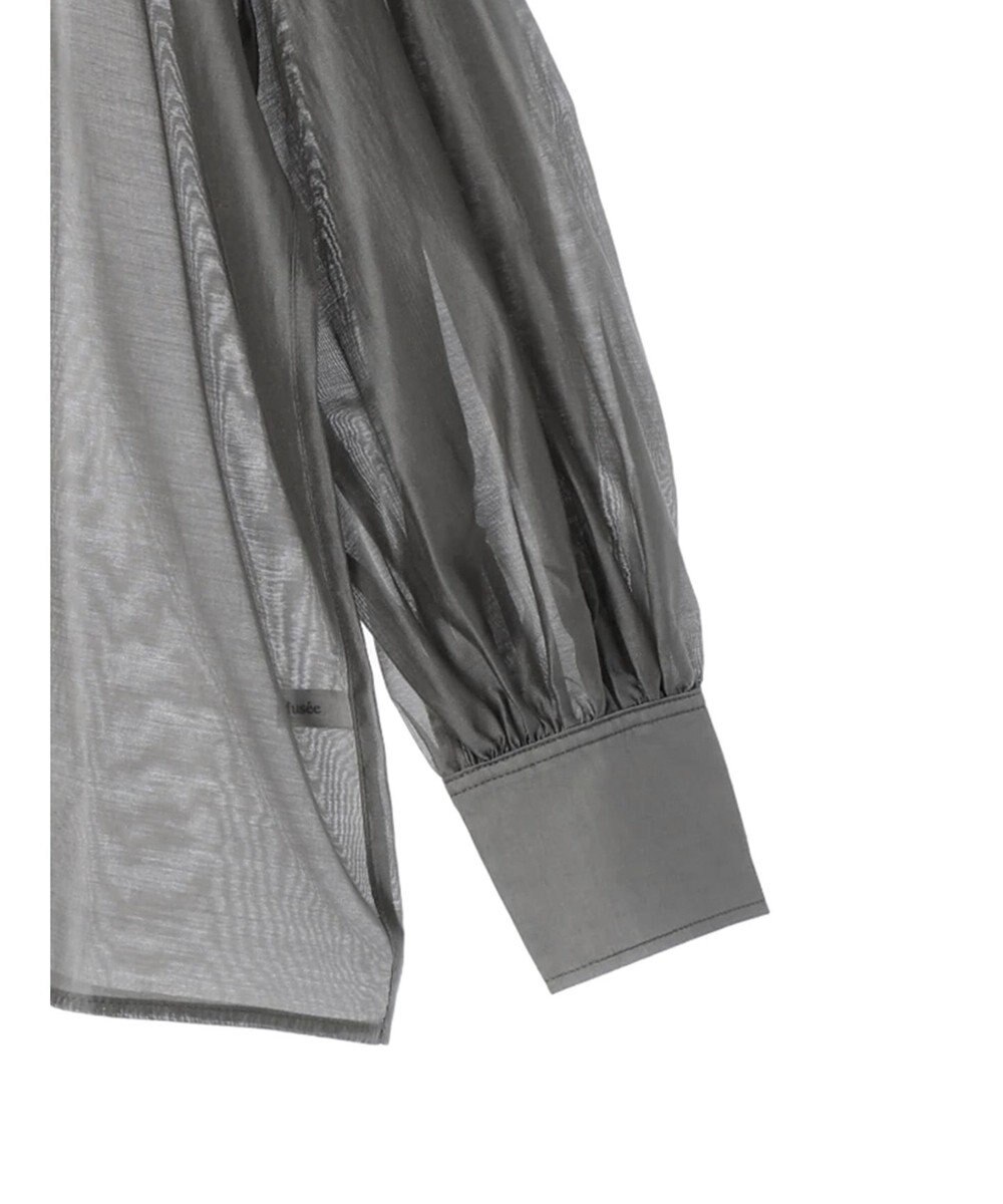 Green Parks AnriettMusee シアーボリュームスリーブブラウス 