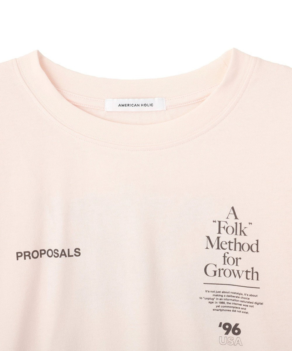 AMERICAN HOLIC BACK PHOTOプリントロンT 