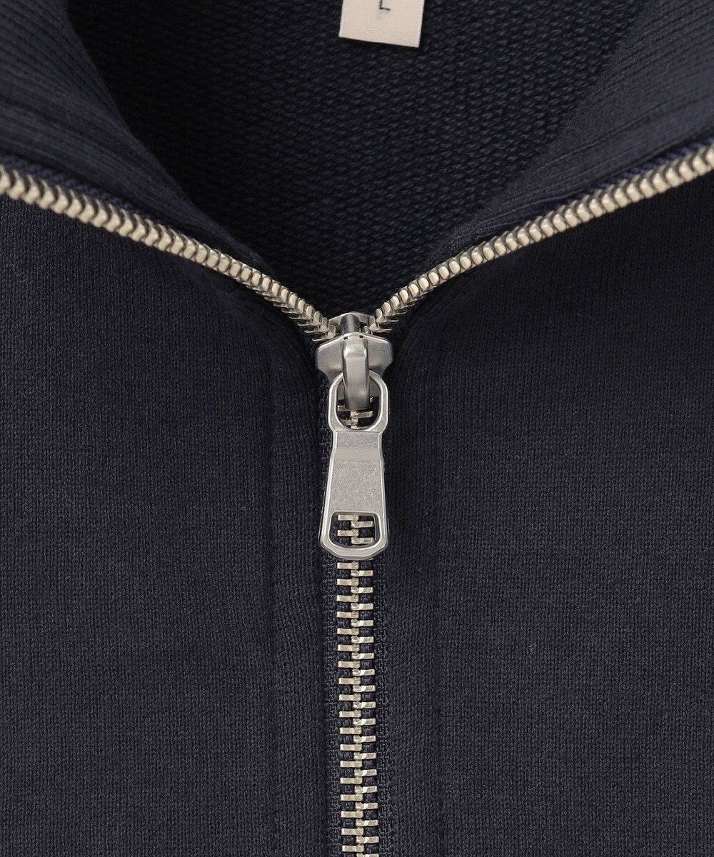 J.PRESS MEN インレージャージー ロゴハーフジップスウェット 